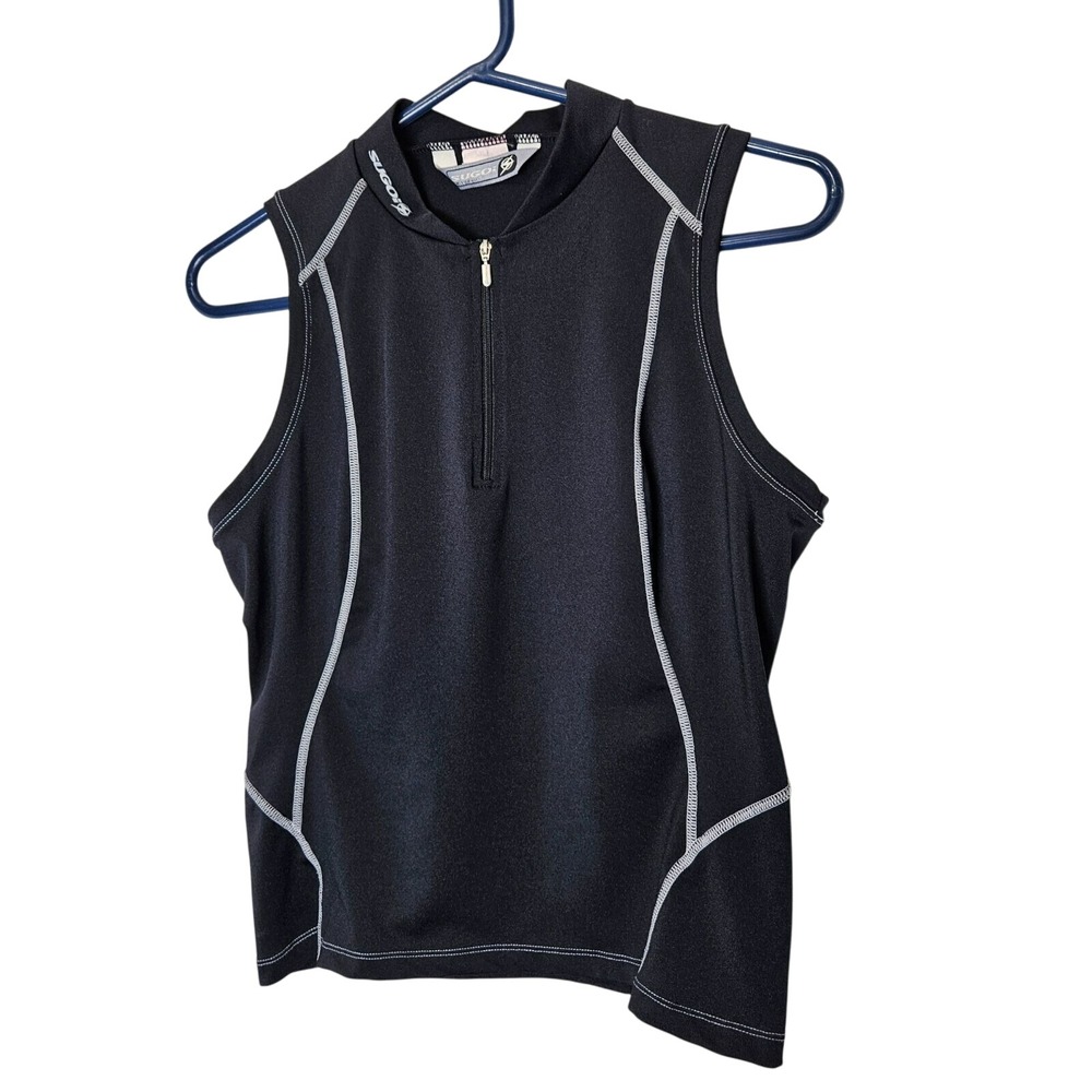 Sugoi Womens Sleeveless‎ Cycling Jersey XL Black
